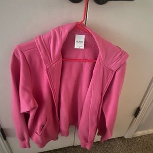 cute pink zip up!